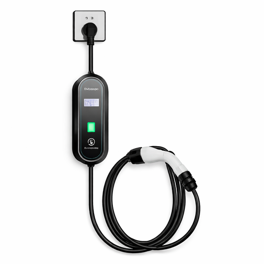 Chargeur portable Type 2 monophasé 3,5 kW 16 A – Prise domestique 220 V / 230 V – IP55